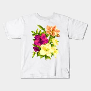 Beautiful Flowers III Kids T-Shirt